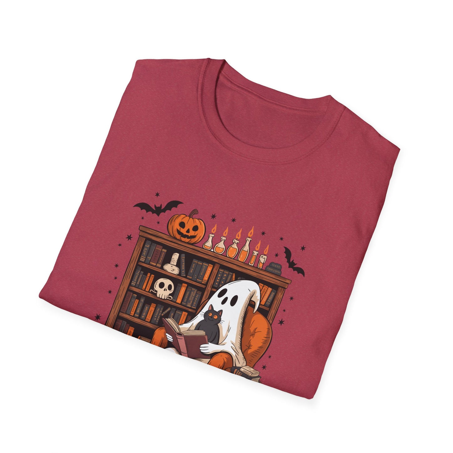 Book Lover Ghost Unisex Tee