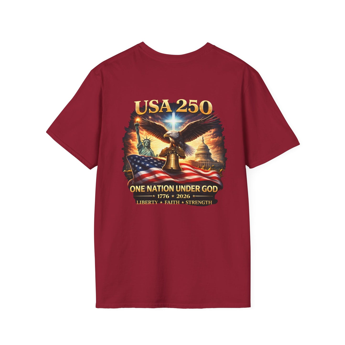 USA 250 One Nation Under God Tee