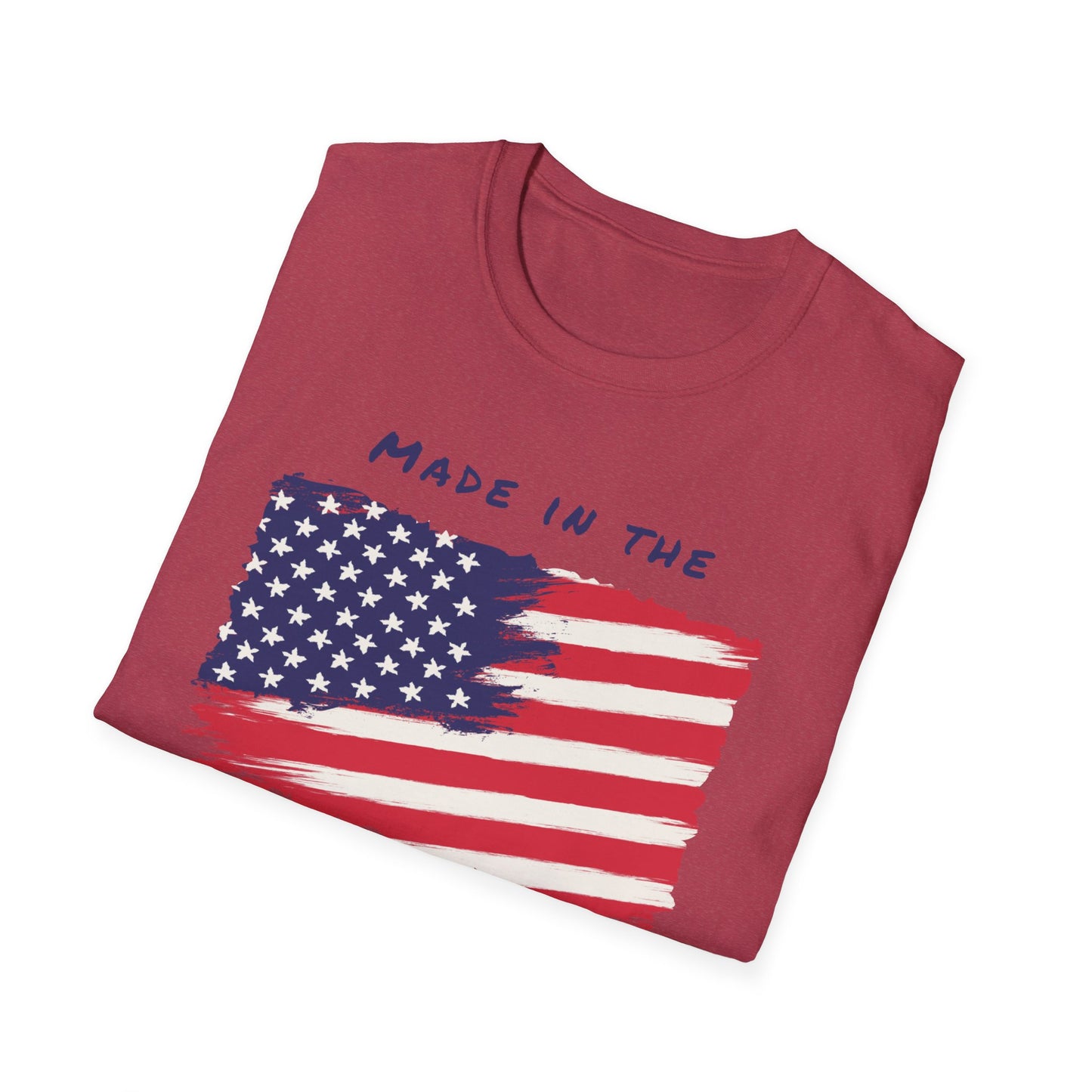 Made in the USA Unisex Flag Tee