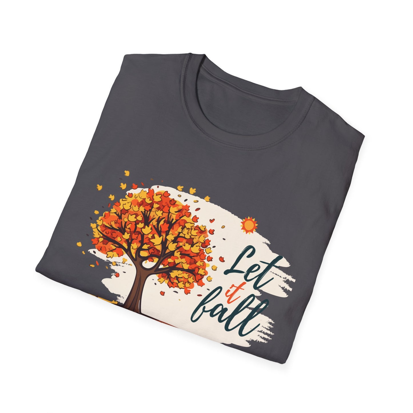 Let it Fall Tree Unisex Tee