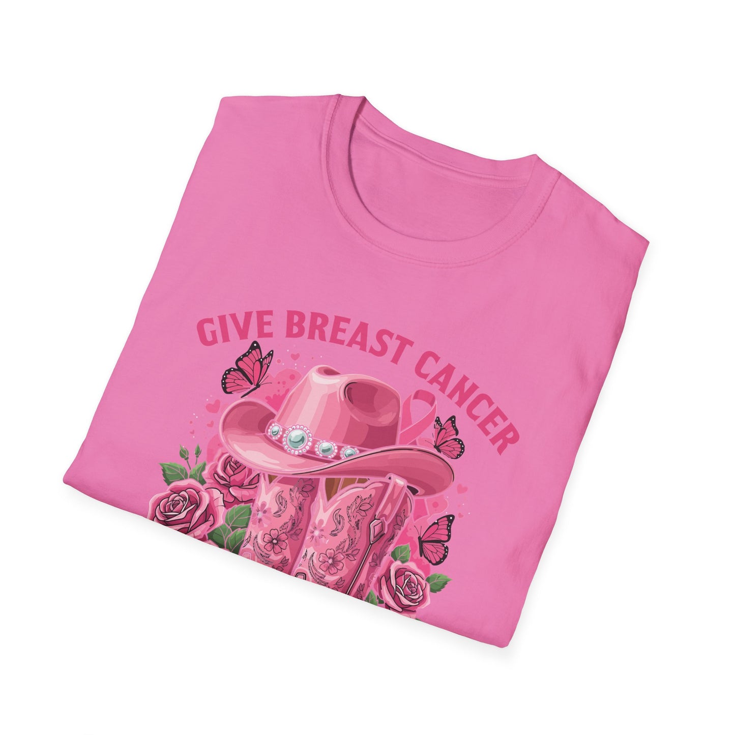 Give Breast Cancer the Boot Unisex Tee
