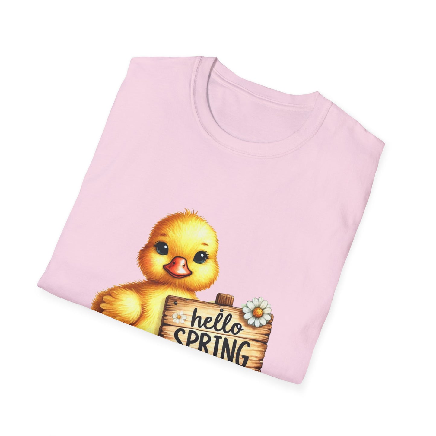 Hello Spring Chick Unisex Tee