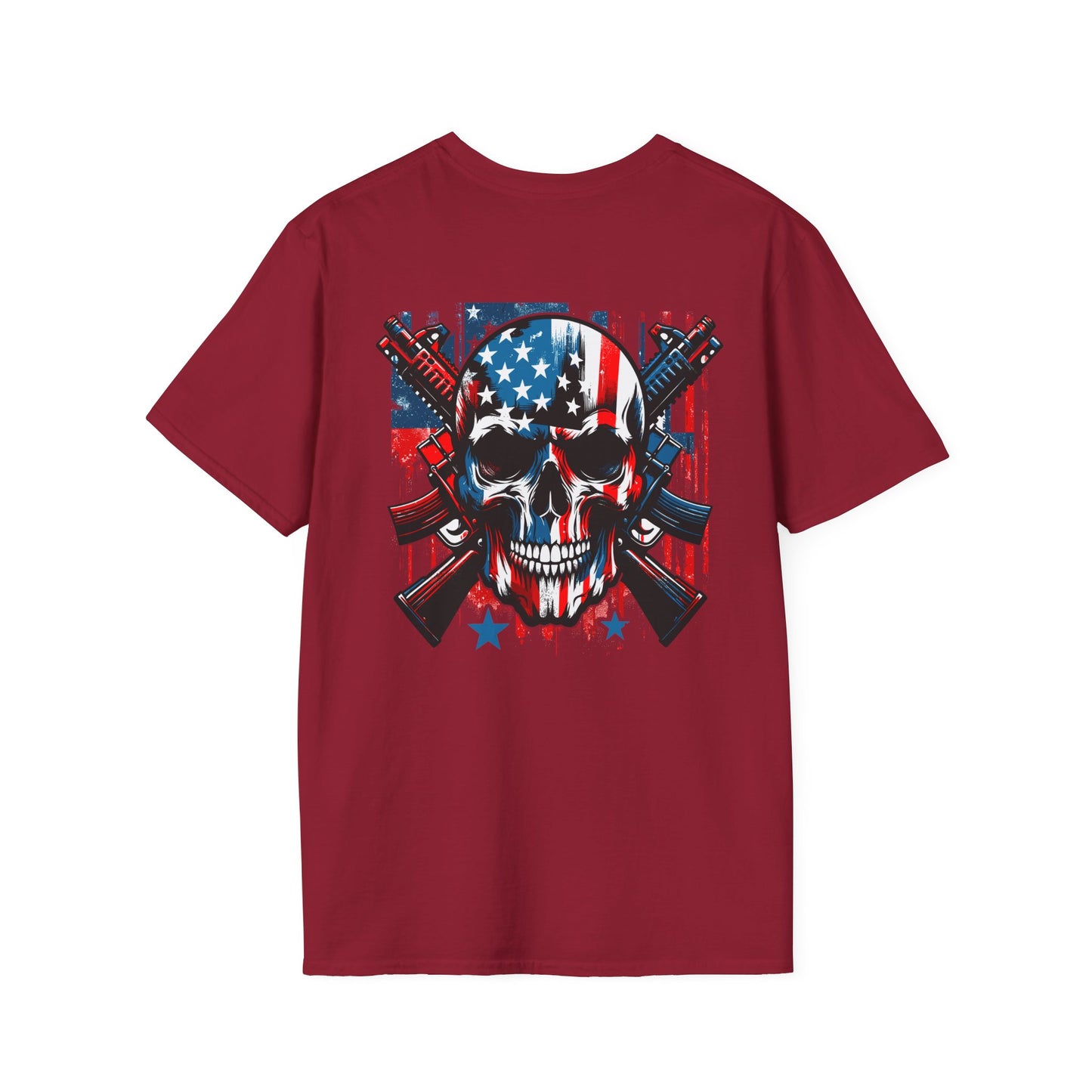 Patriotic Skull Unisex Tee