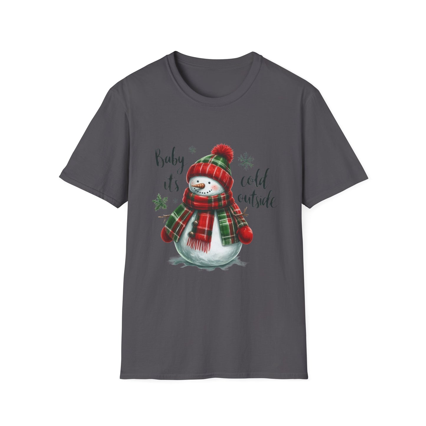 Baby It's Cold Outside Christmas Unisex Tee
