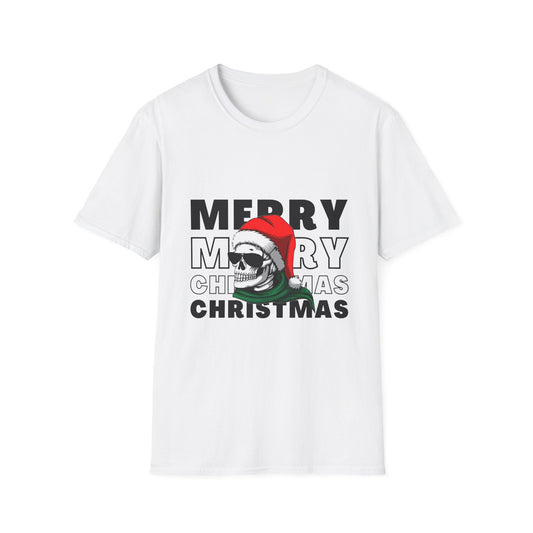 Santa Skull Christmas Tee