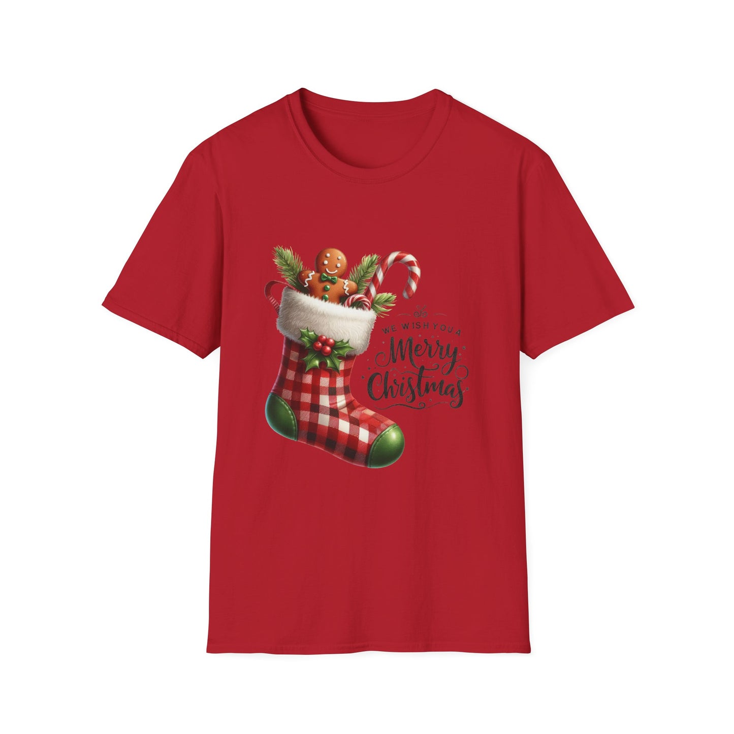 Christmas Stocking Unisex Tee