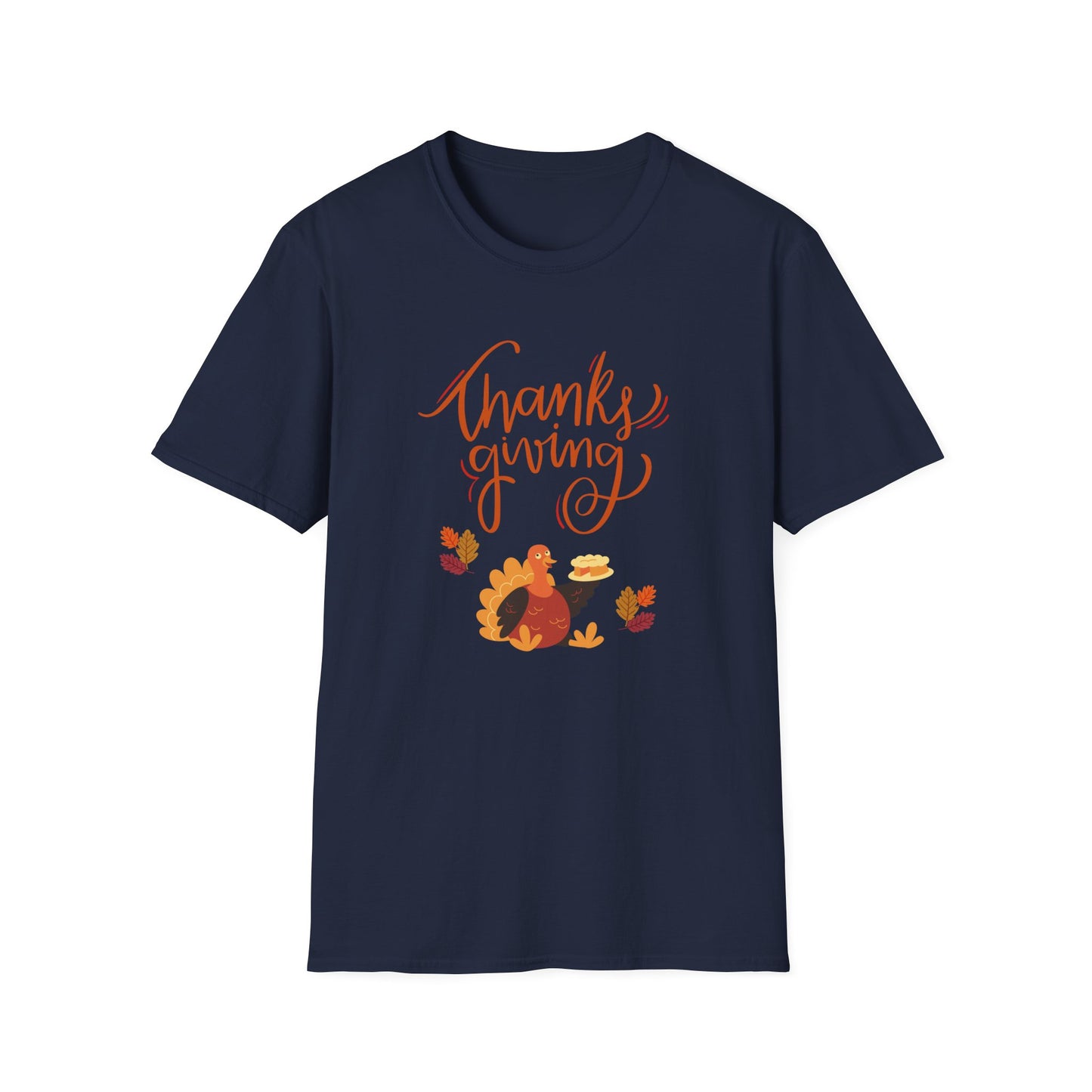 Thanksgiving Turkey Unisex Cotton Tee
