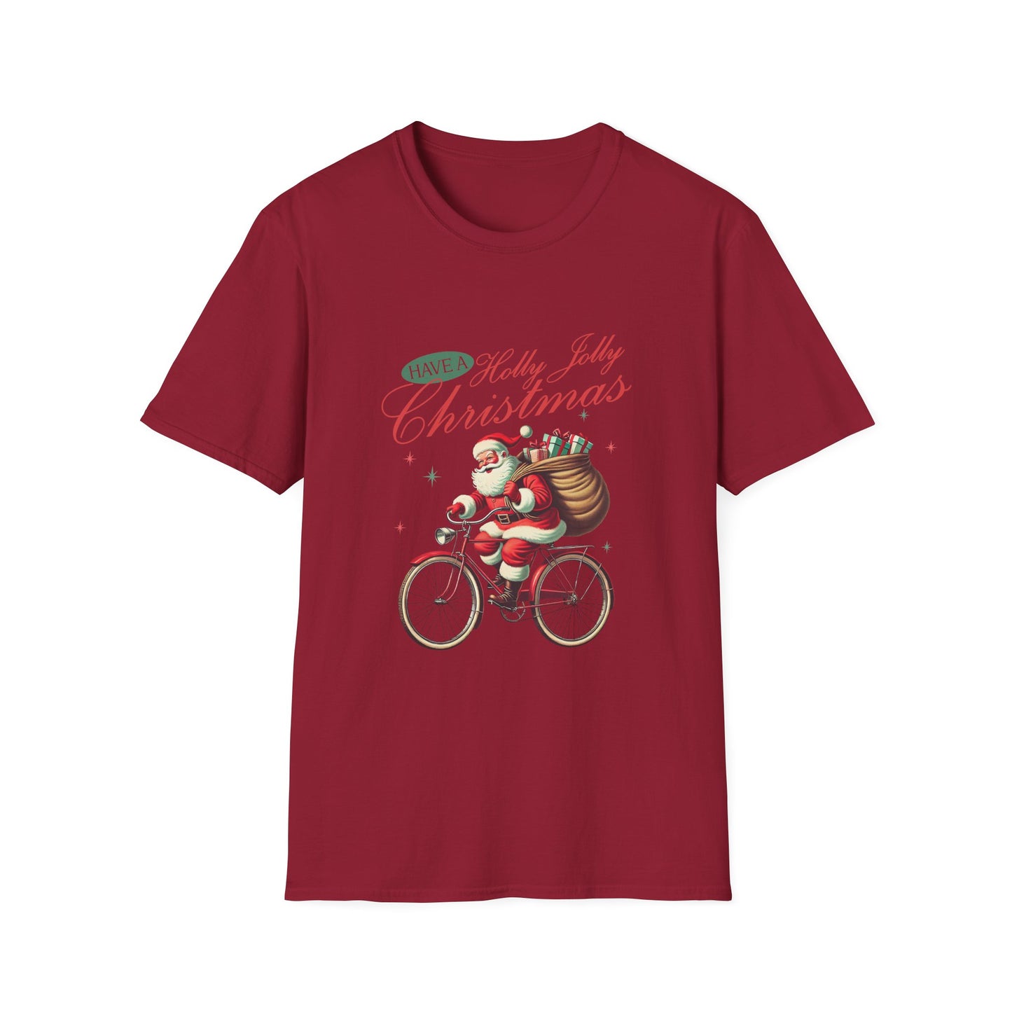 Retro Holly Jolly Christmas Tee