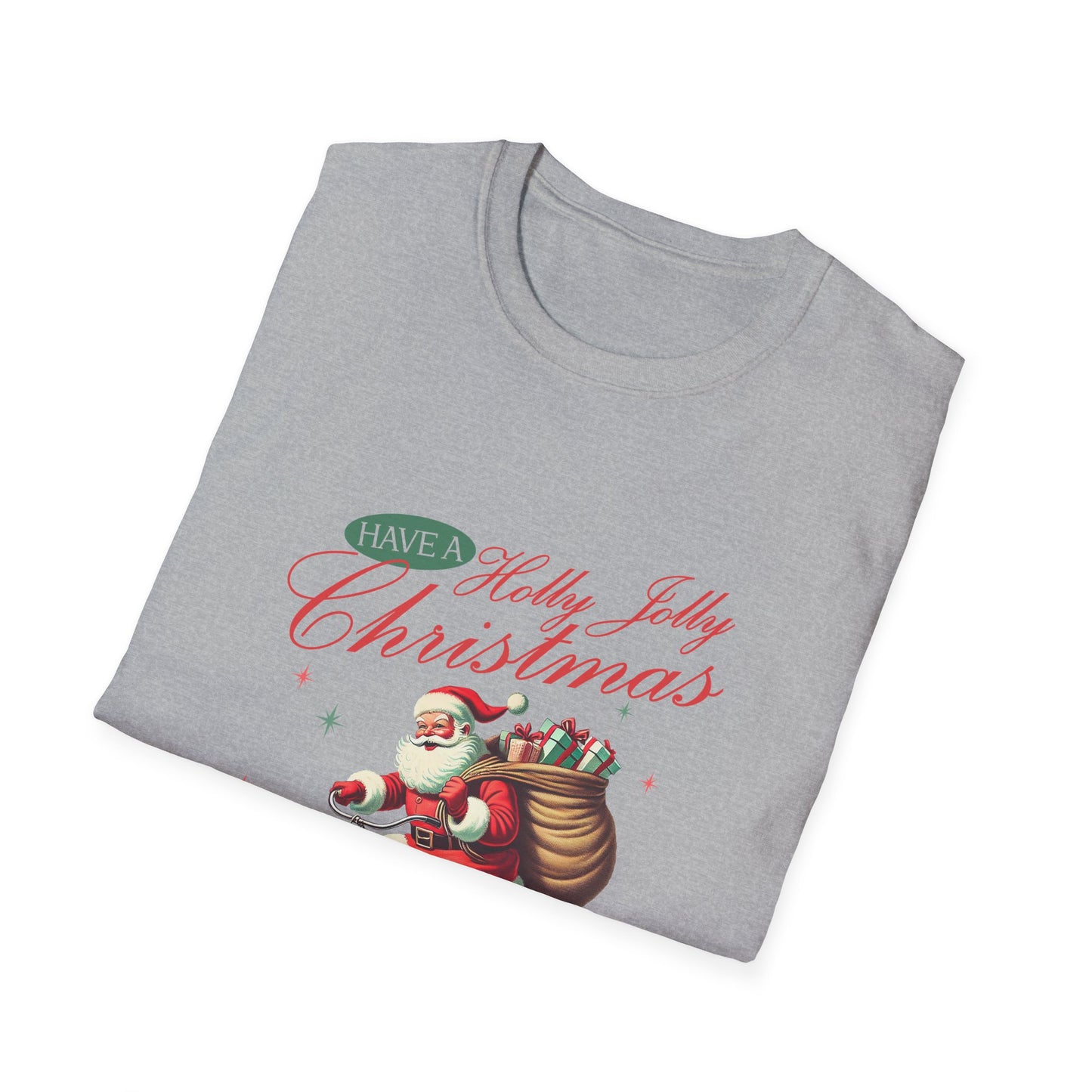 Retro Holly Jolly Christmas Tee