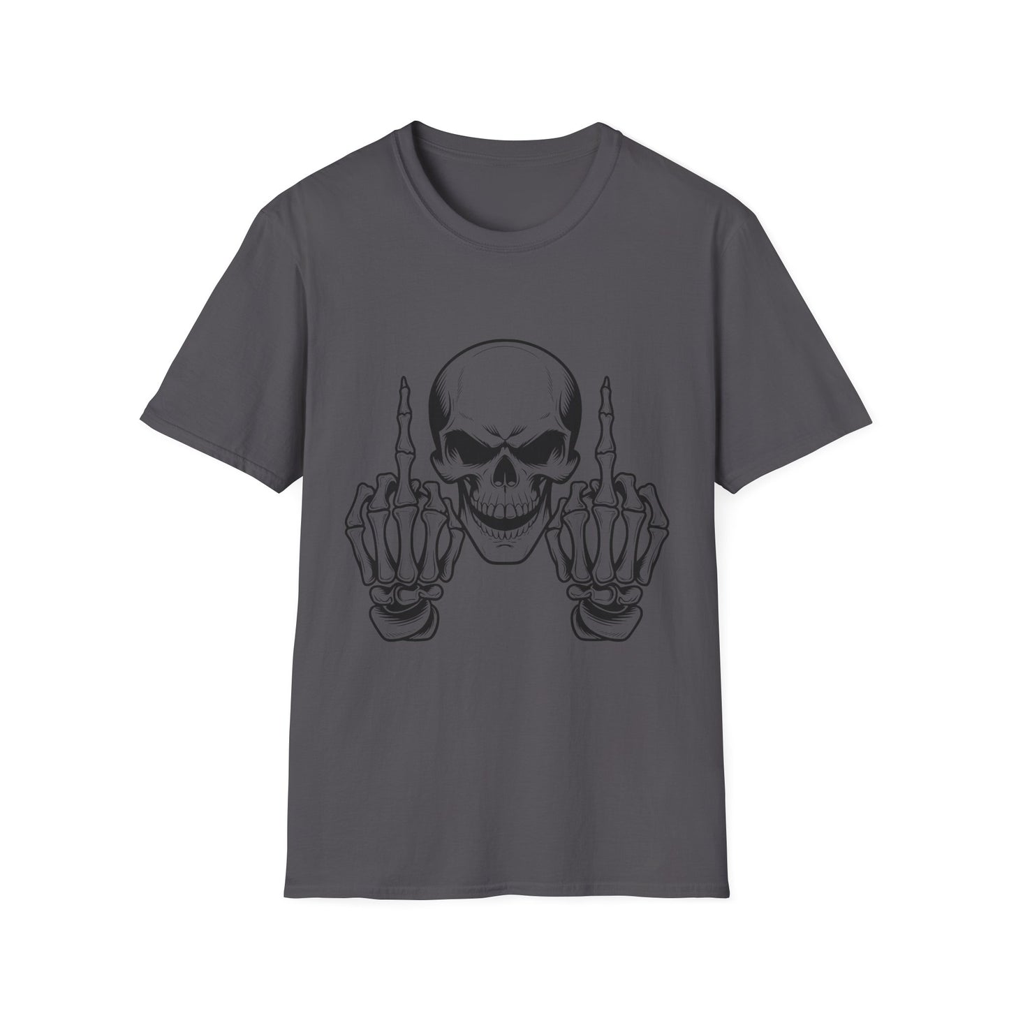 Skull Middle Finger Tee