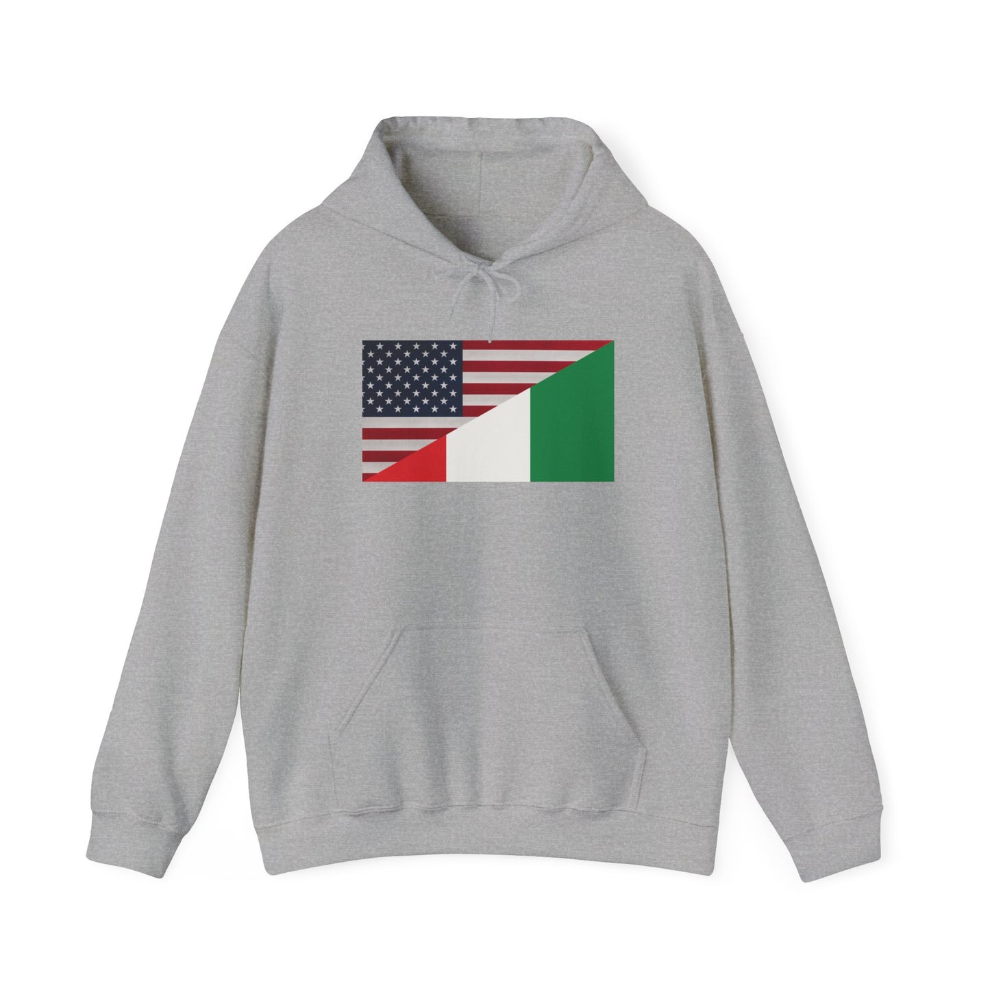 Italian American Flag Hoodie