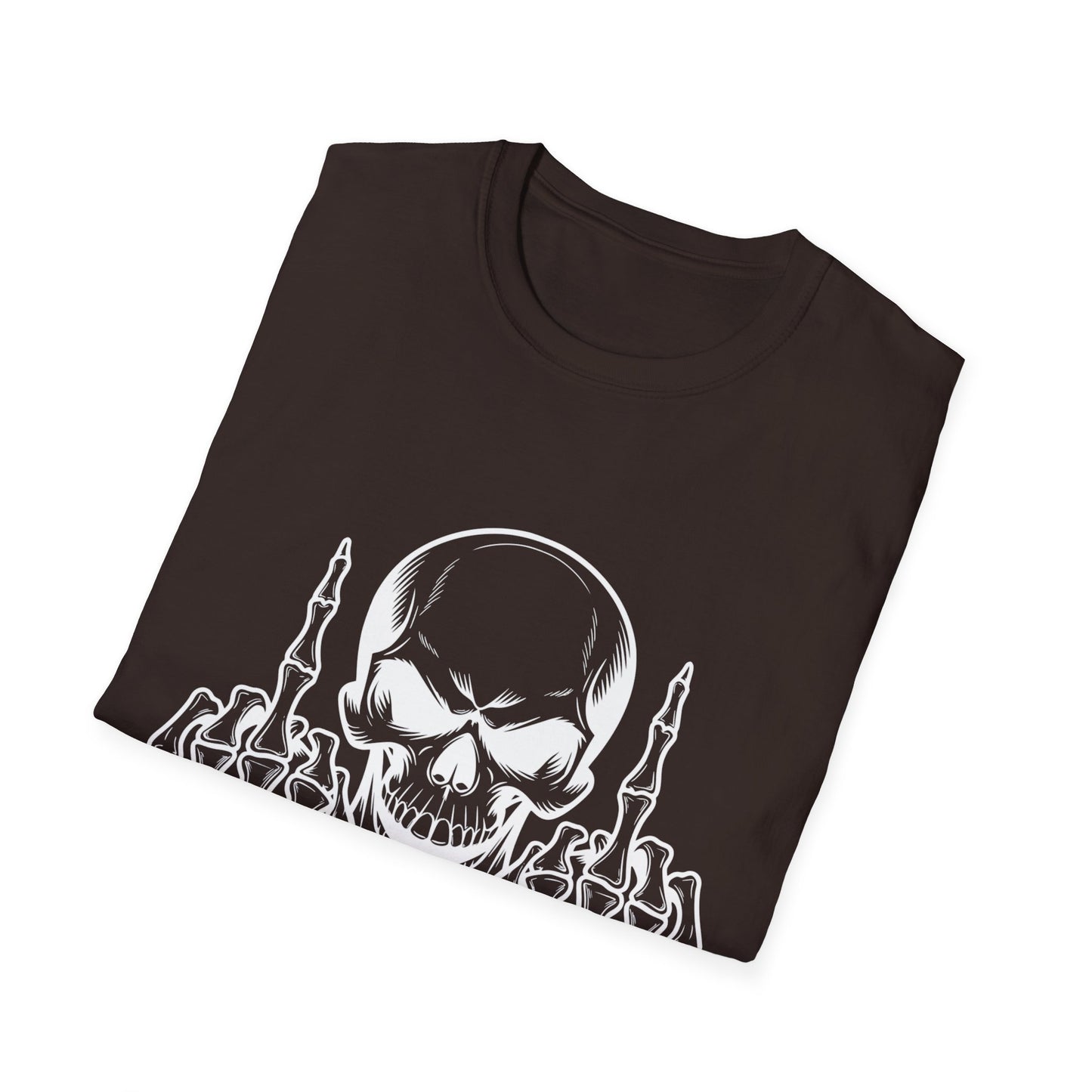 Skull Middle Finger Tee