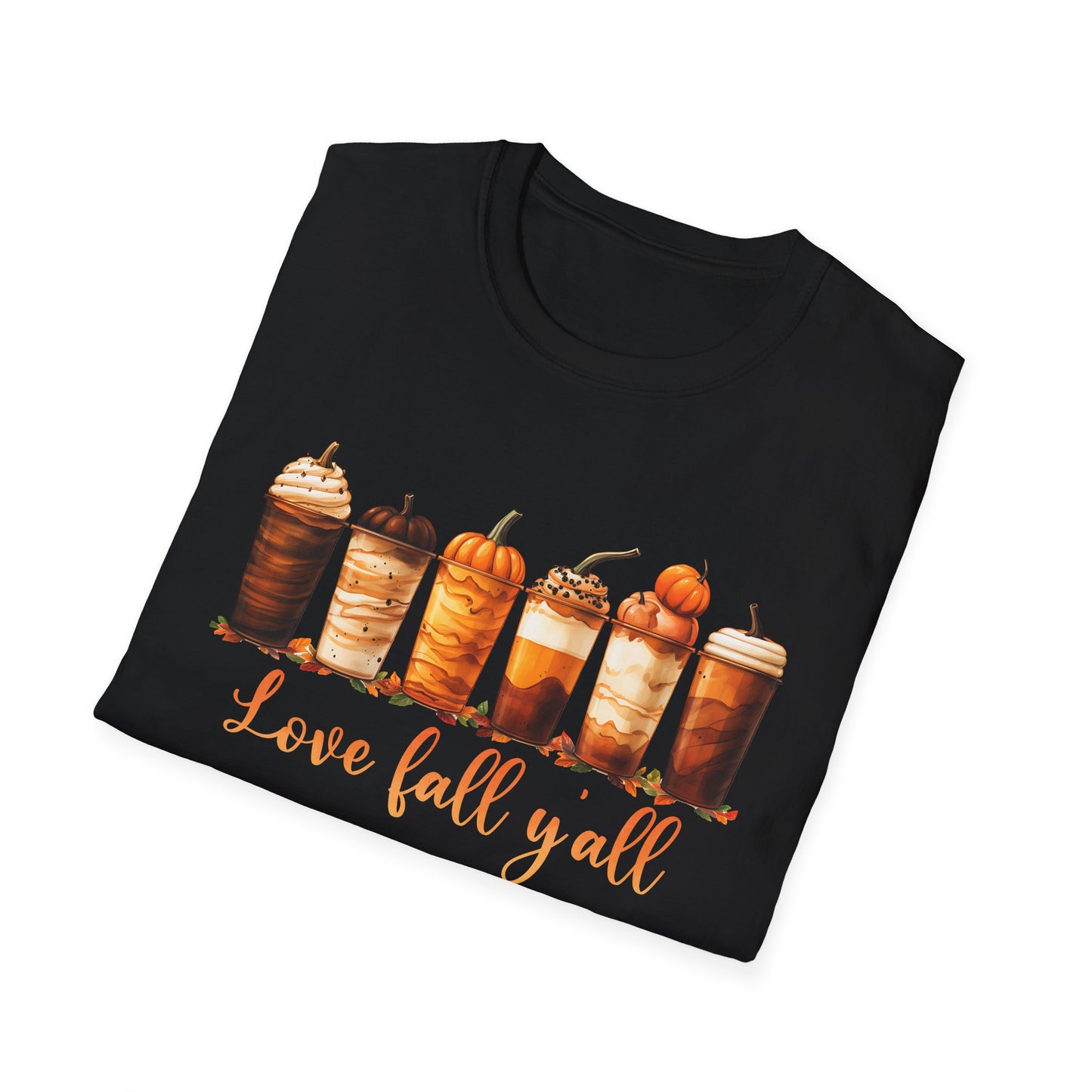 Love Fall Y'all Coffee Tee