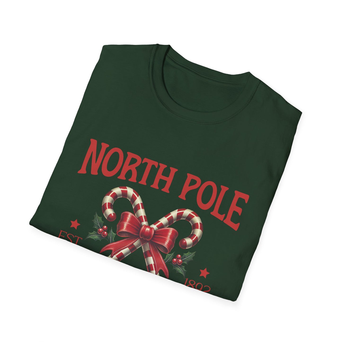 Retro North Pole University Tee