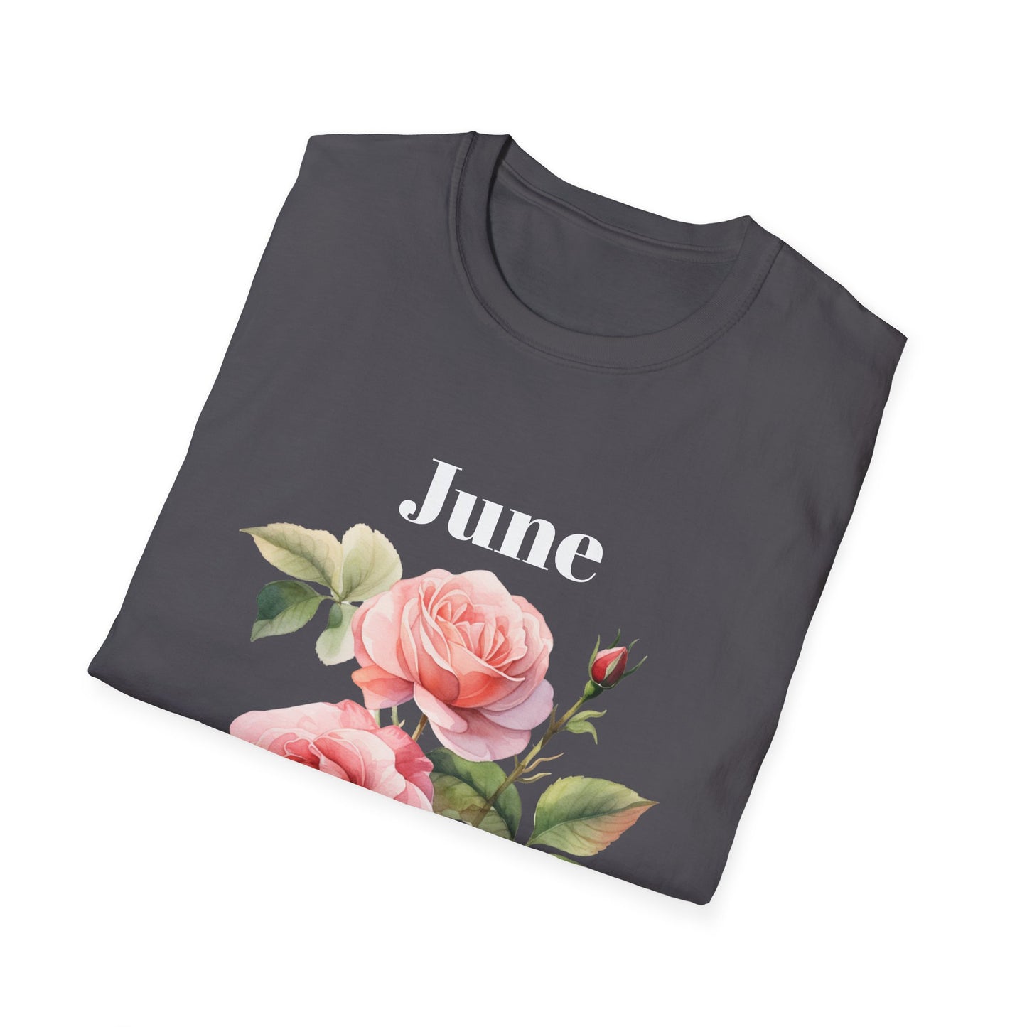 Birth Month Flower Unisex Tee - June