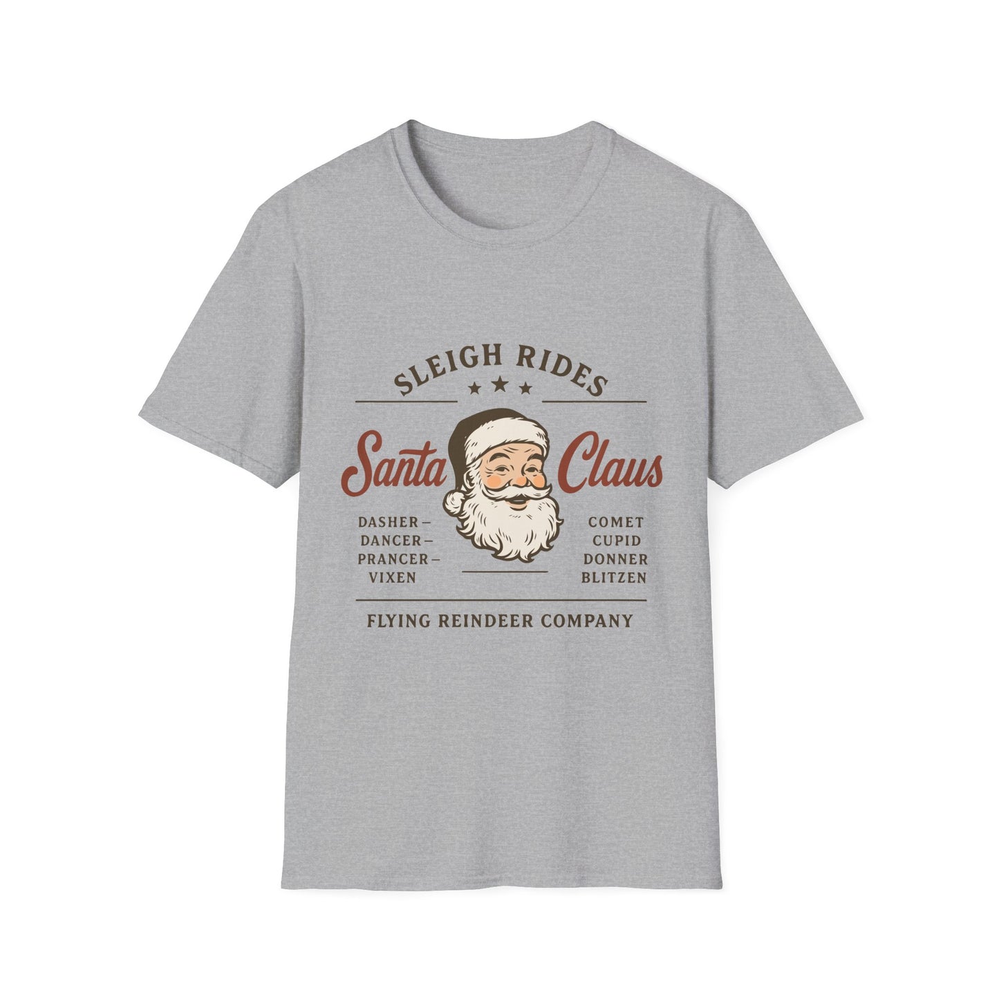 Santa Claus Sleigh Rides Tee
