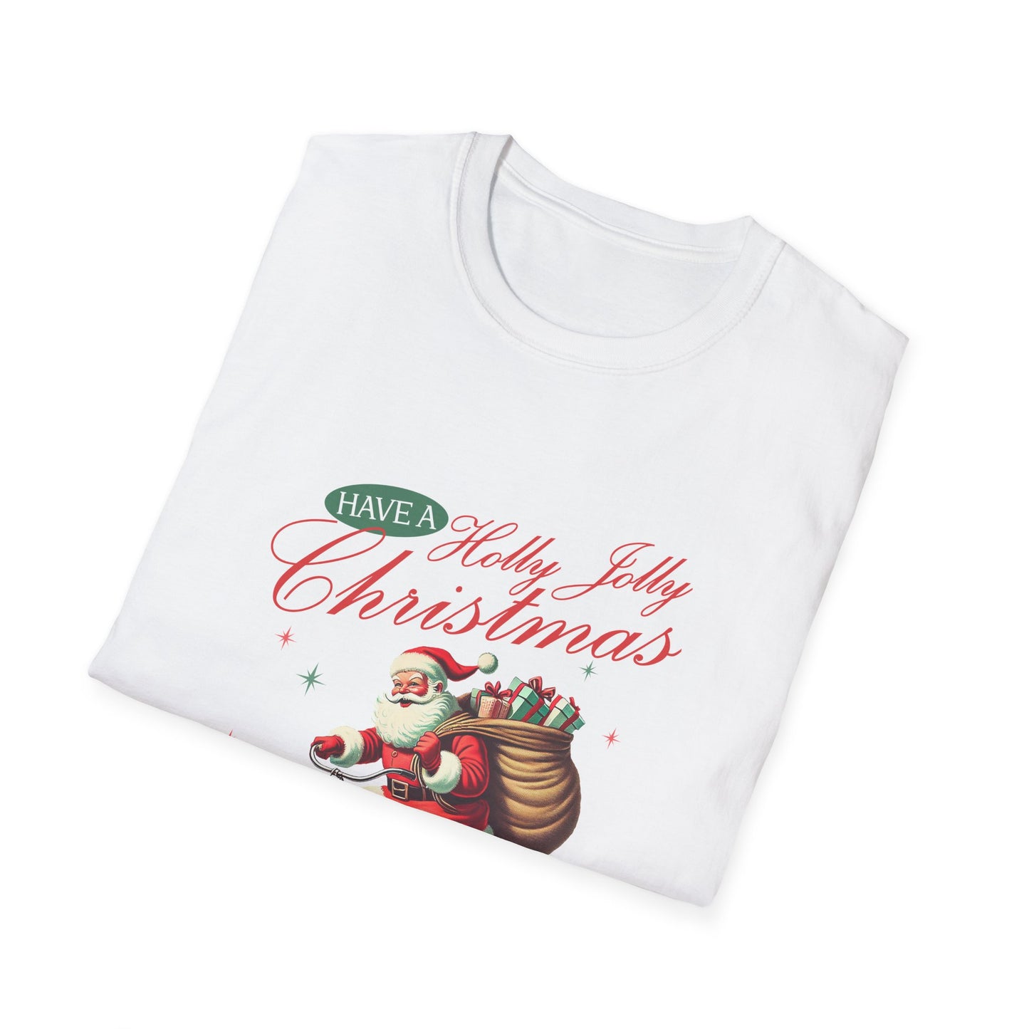 Retro Holly Jolly Christmas Tee