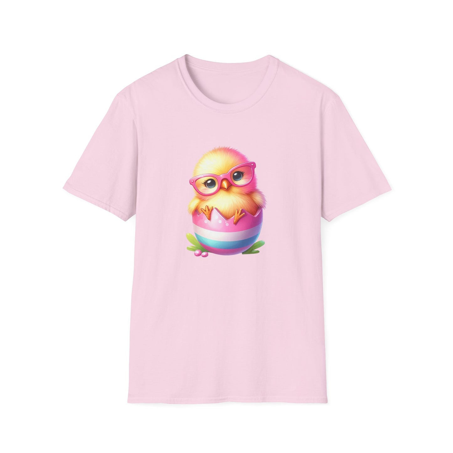 Easter Chick in Egg Unisex Cotton Tee