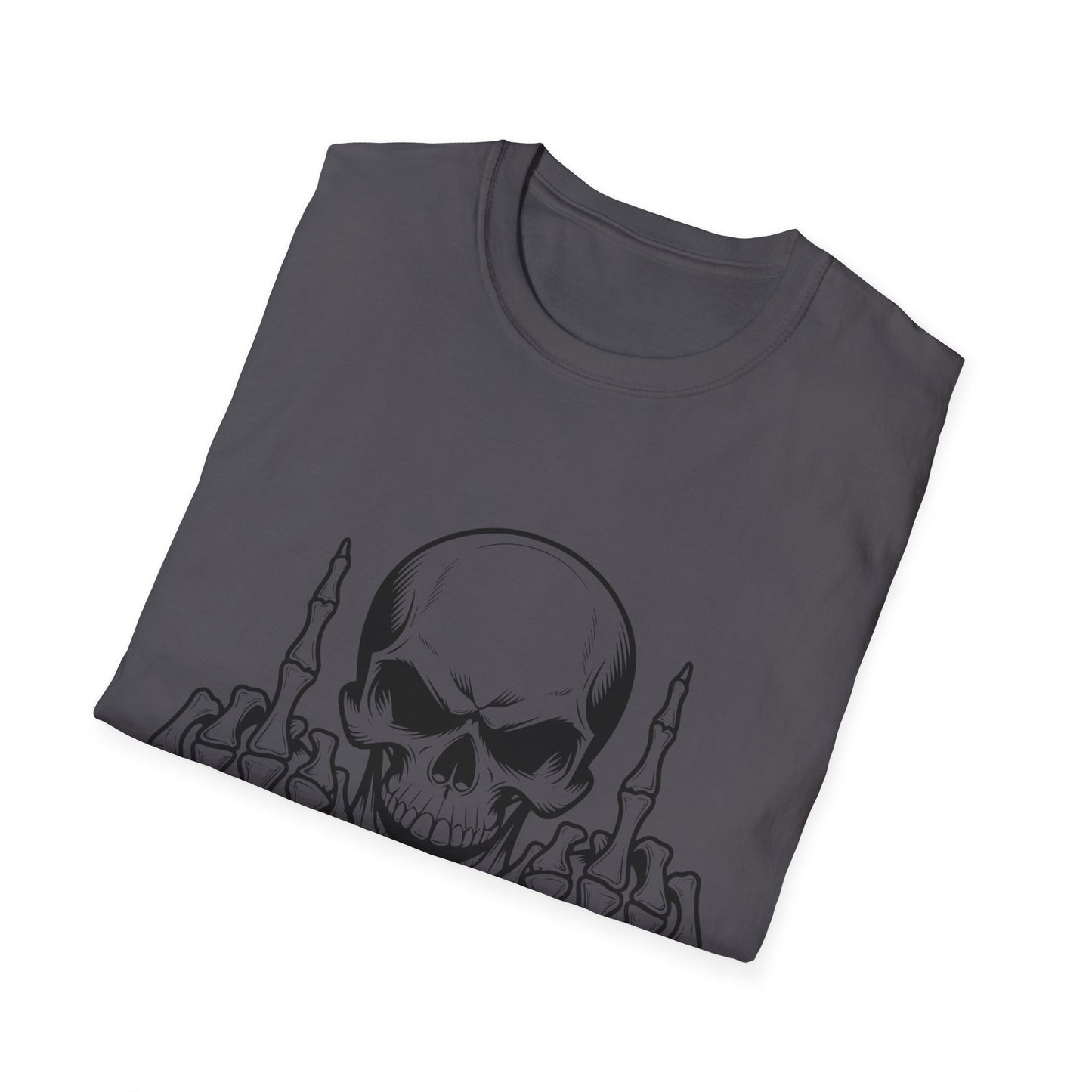 Skull Middle Finger Tee