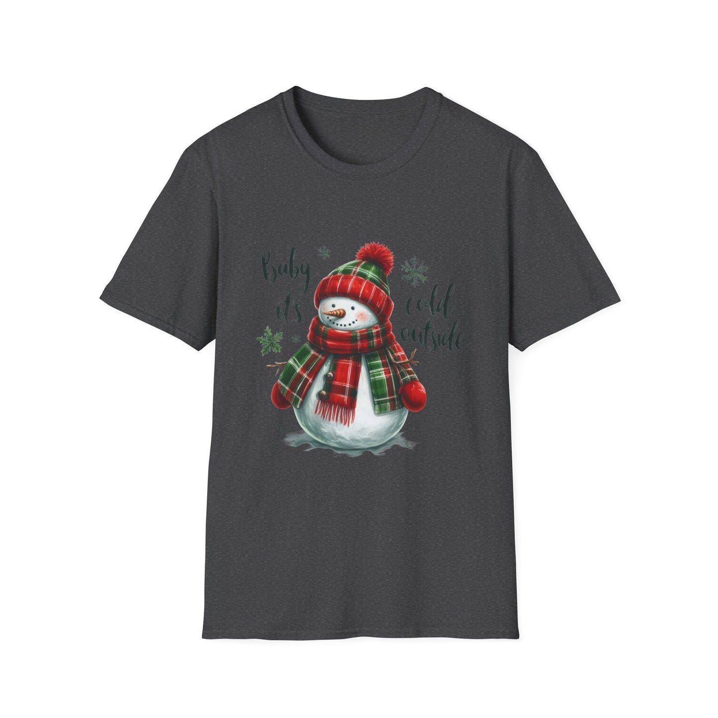 Baby It's Cold Outside Christmas Unisex Tee