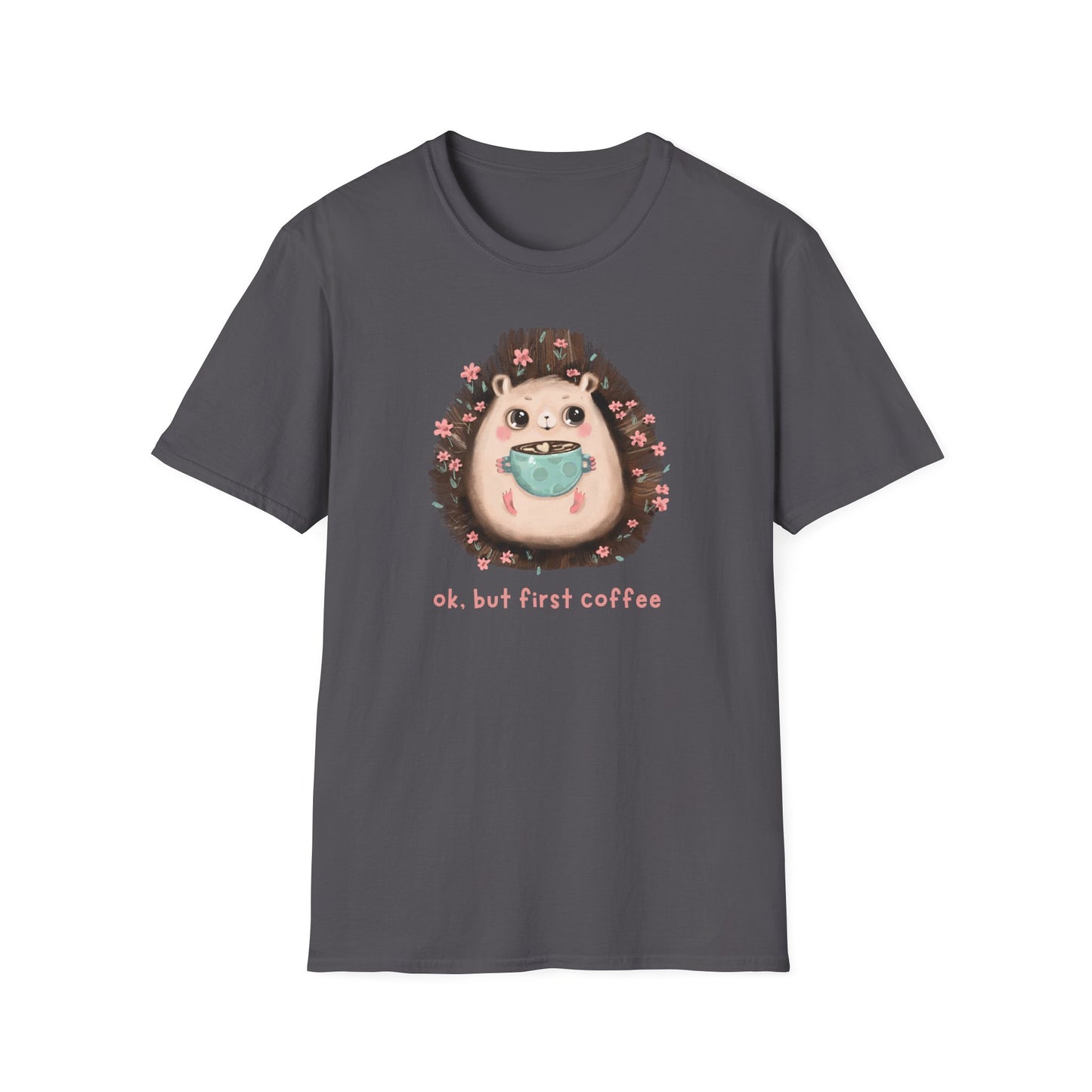 Coffee Hedgehog T-Shirt
