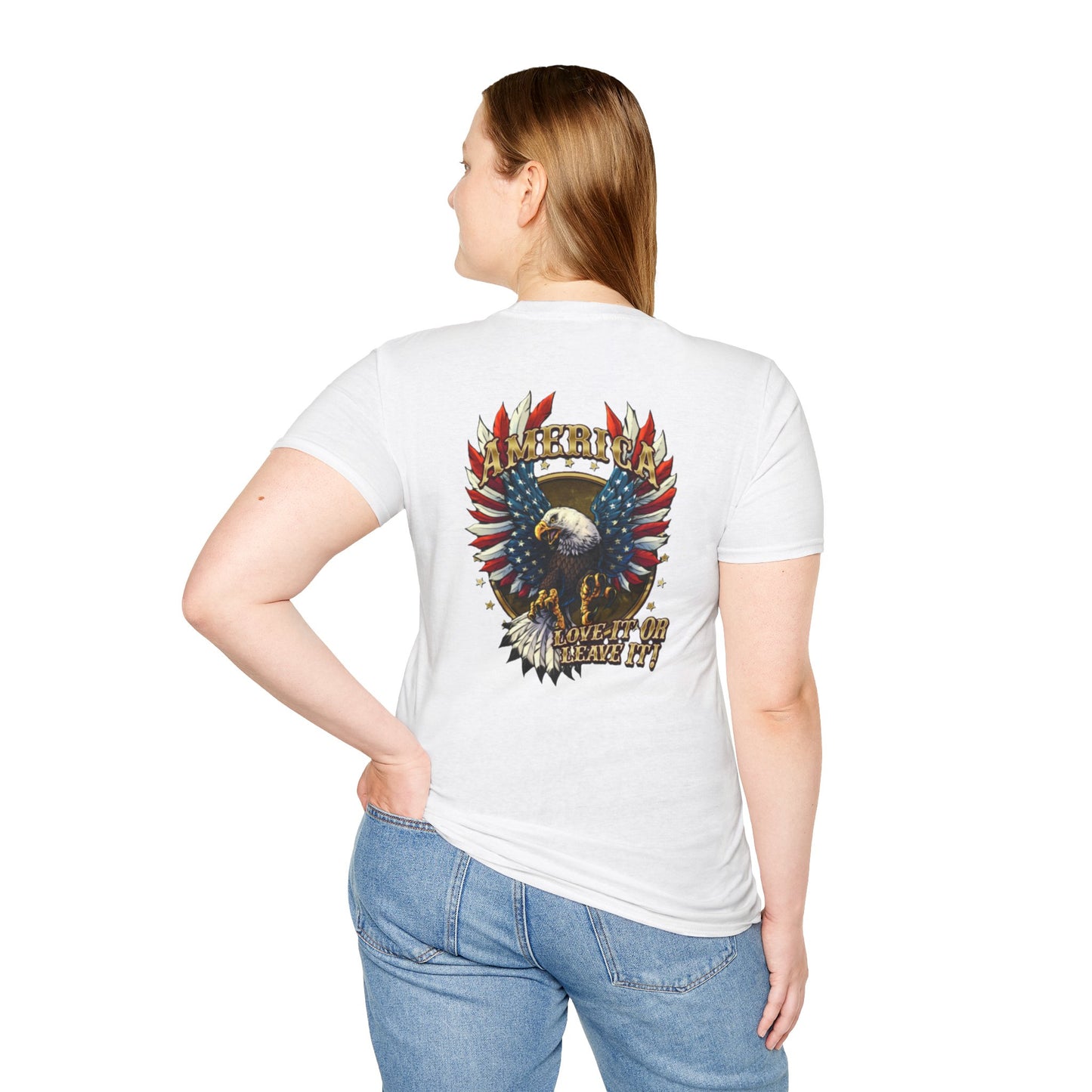 America "Love It or Leave It" Tee
