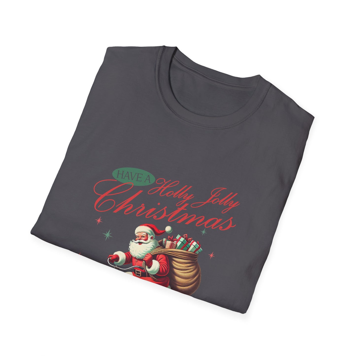 Retro Holly Jolly Christmas Tee