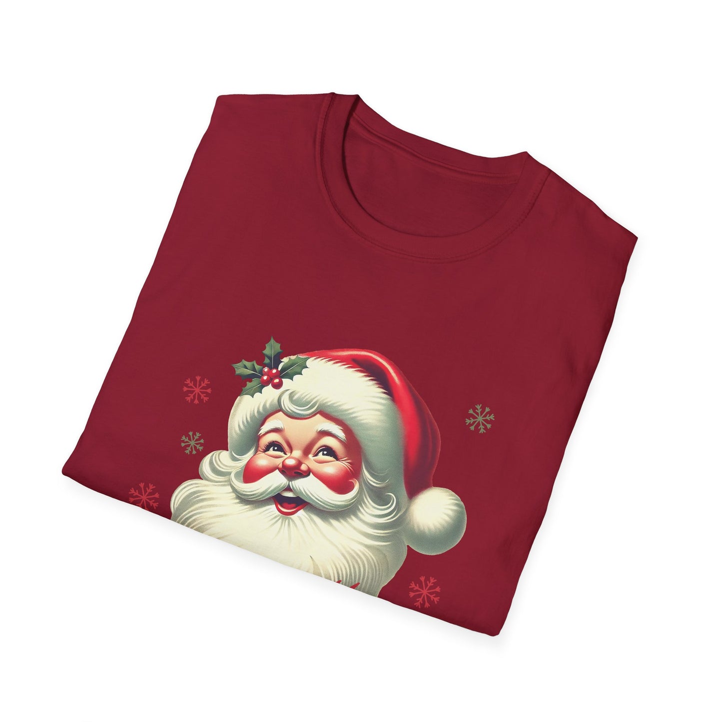Retro Santa Christmas Tee
