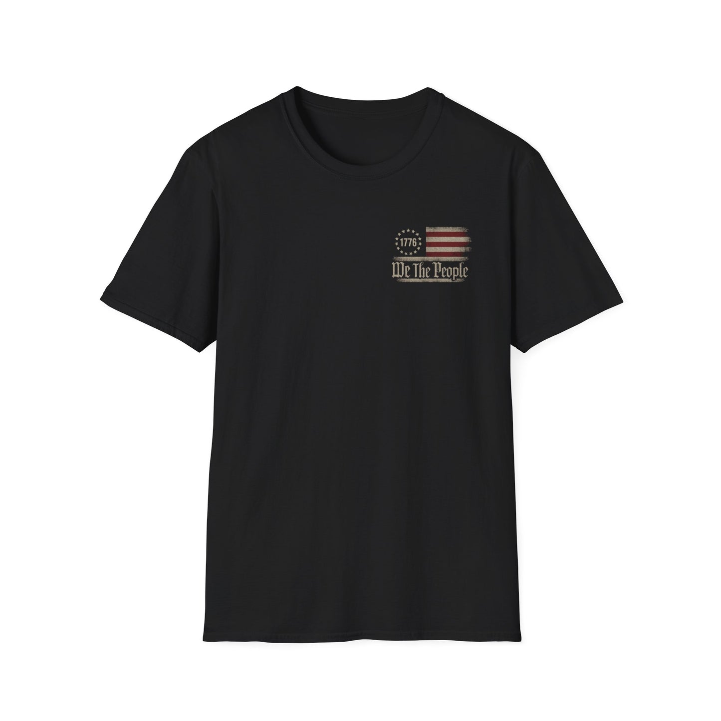 We The People 1776 Vintage Flag Tee