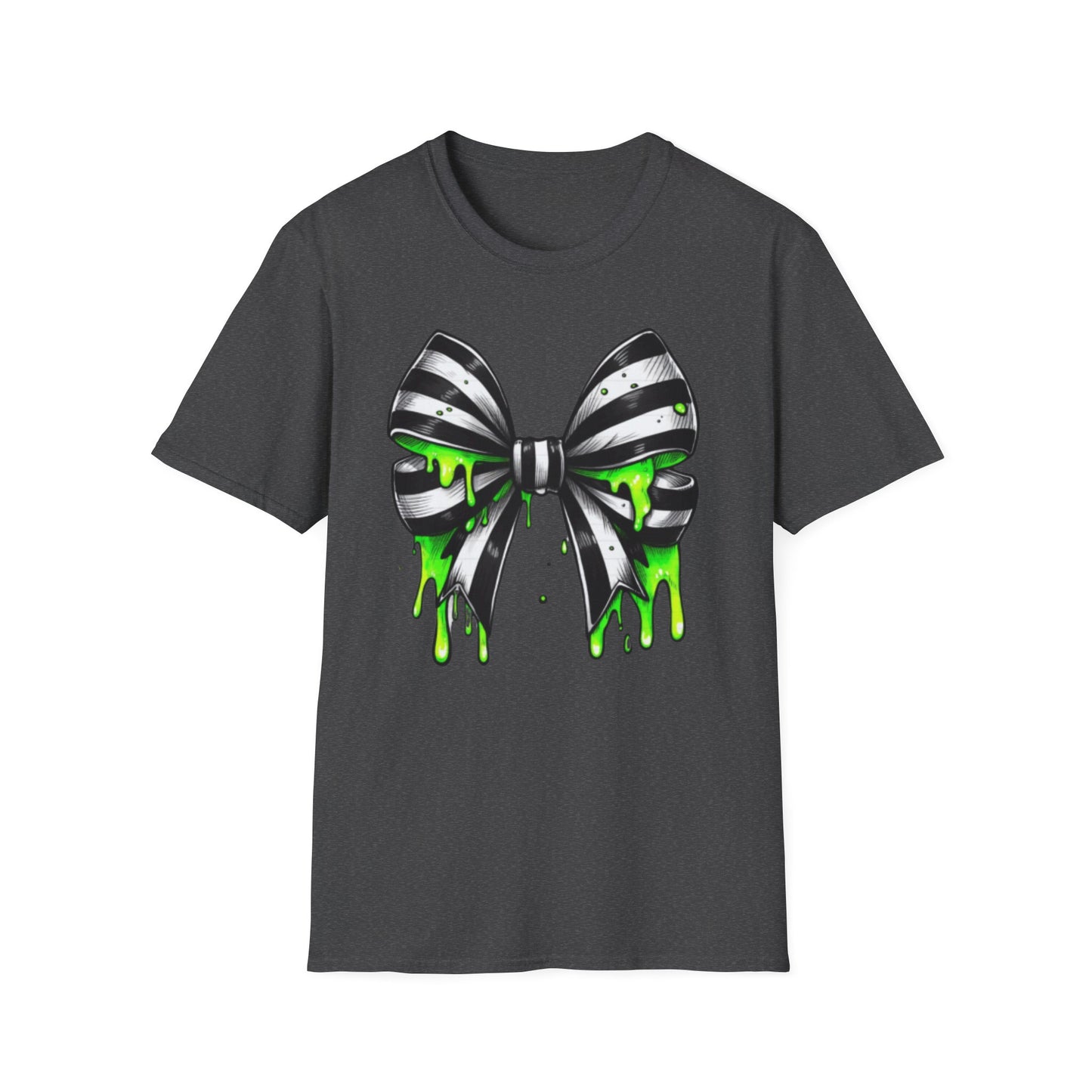 Halloween Striped Bow Tee