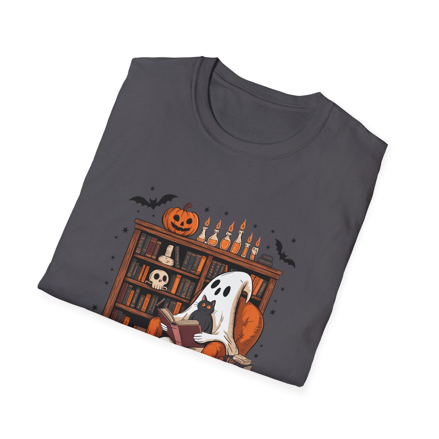 Book Lover Ghost Unisex T-Shirt