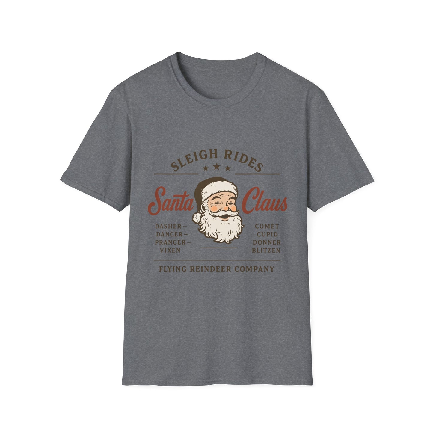 Santa Claus Sleigh Rides Tee