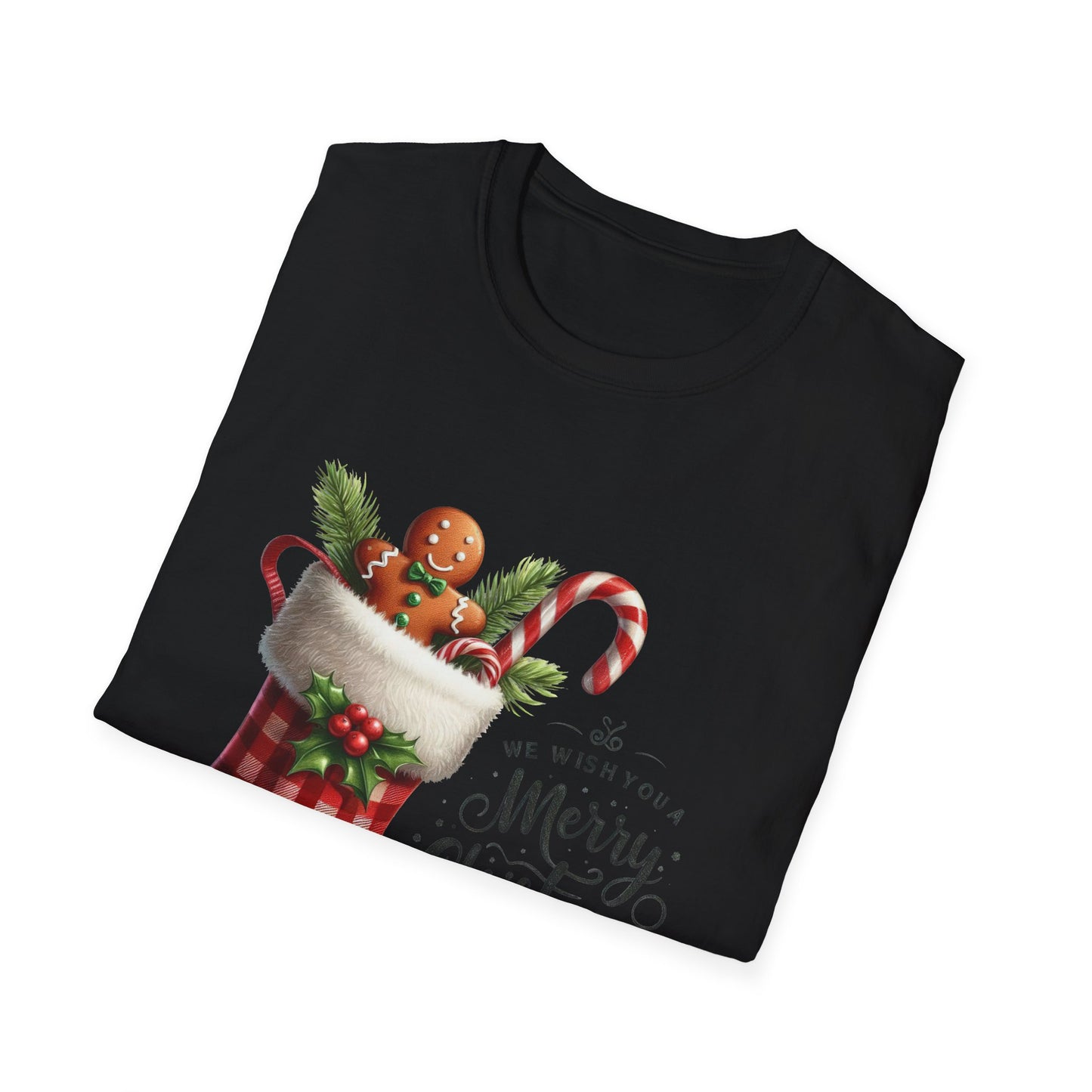 Christmas Stocking Unisex Tee