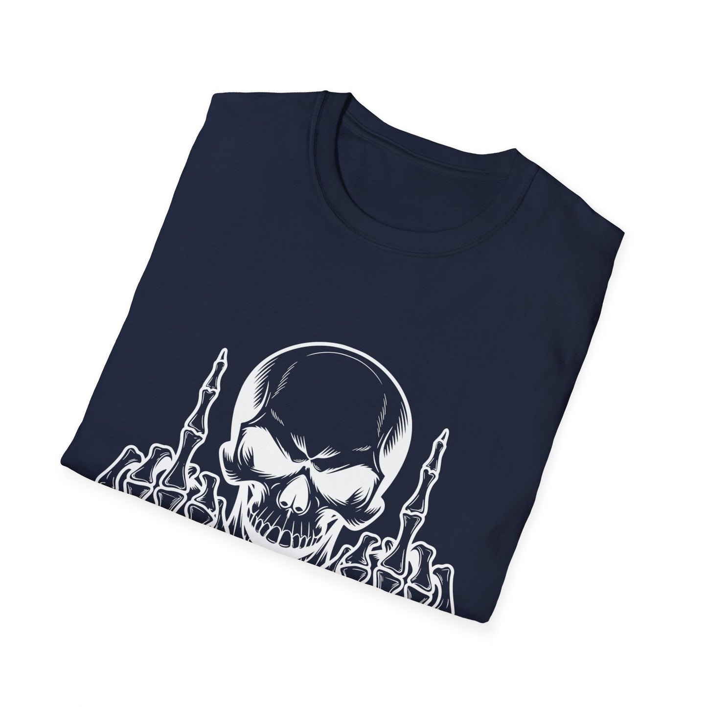 Skull Middle Finger Tee