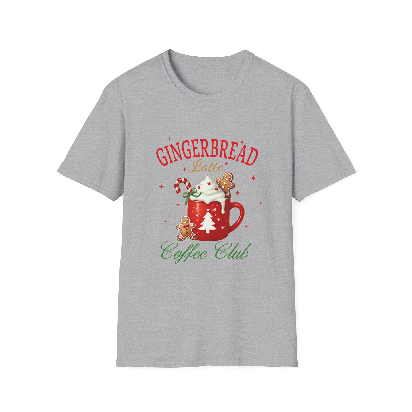 Gingerbread Latte Christmas Club Unisex Tee