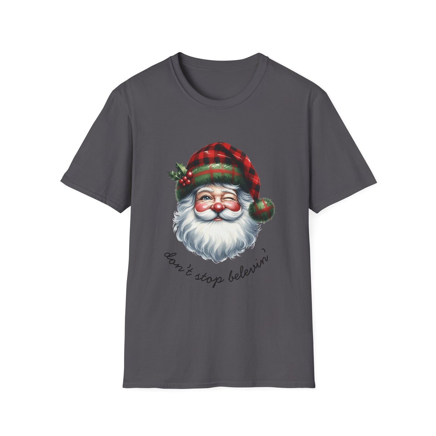 Don't Stop Believin' Santa Tee