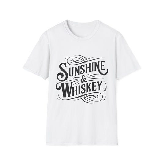 Sunshine & Whiskey Unisex Cotton Tee