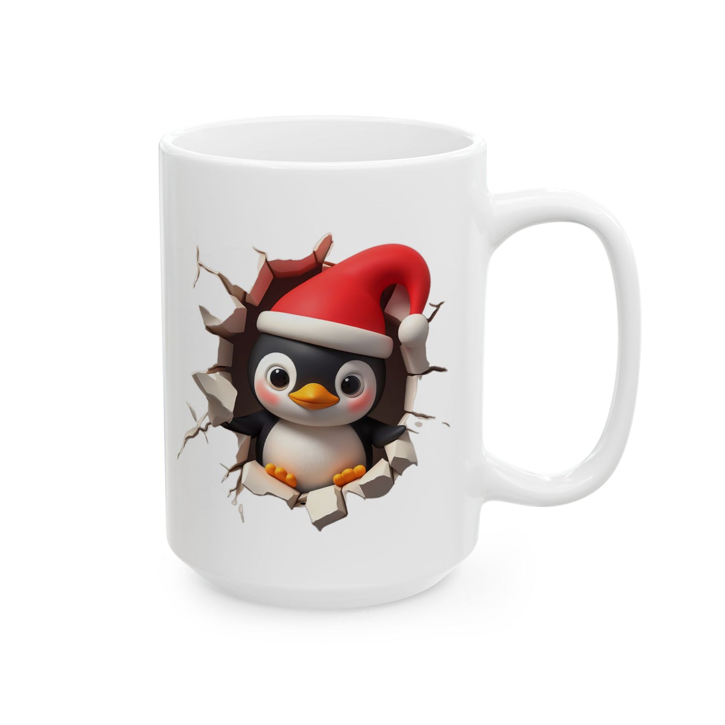 Christmas Penguin Breakthrough Mug