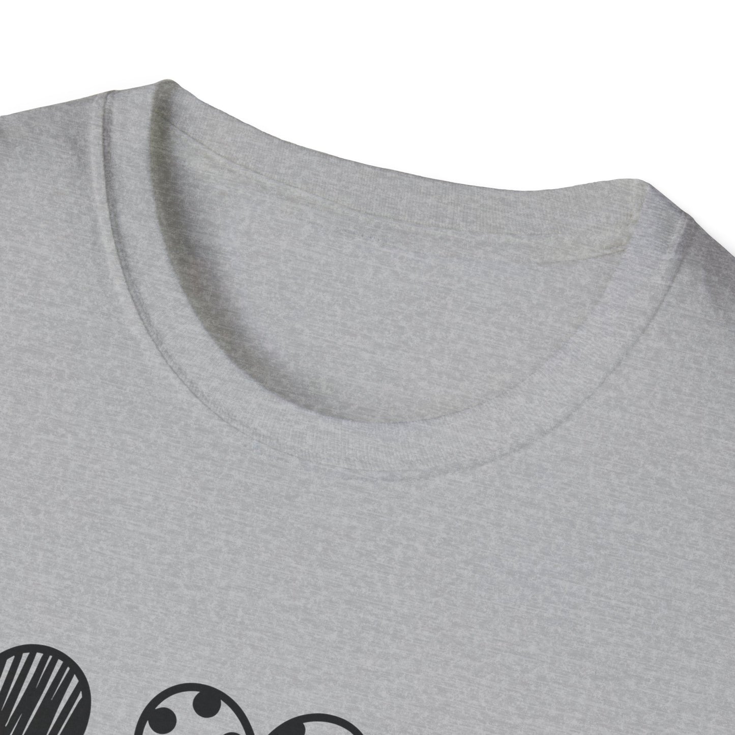 Love Heart Pattern Unisex Tee