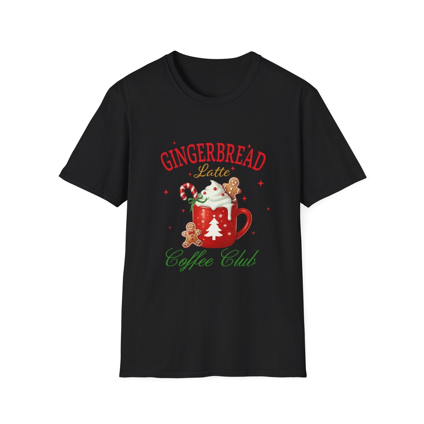 Gingerbread Latte Christmas Club Unisex Tee