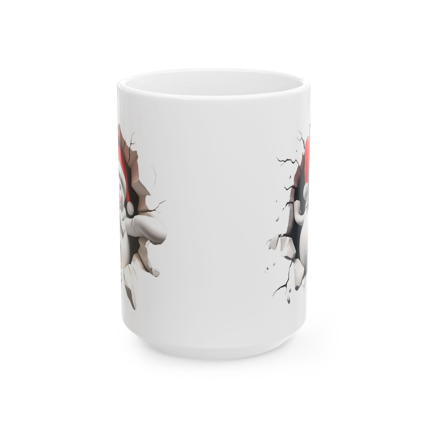 Christmas Snowman Breakthrough Mug