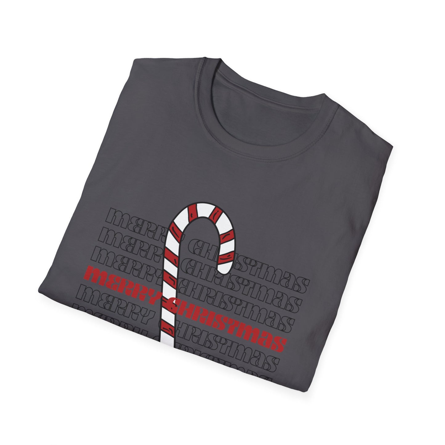 Merry Christmas Candy Cane Tee