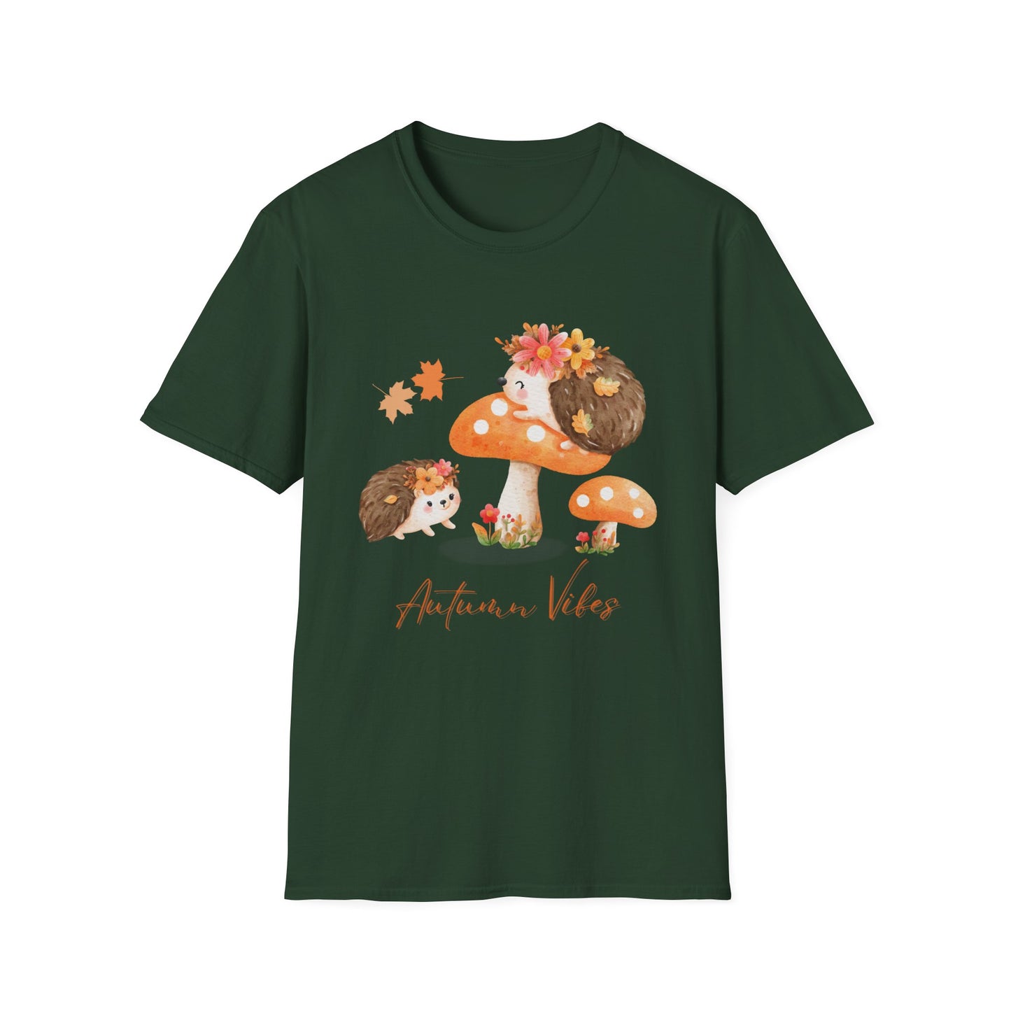 Autumn Vibes Hedgehogs T-Shirt