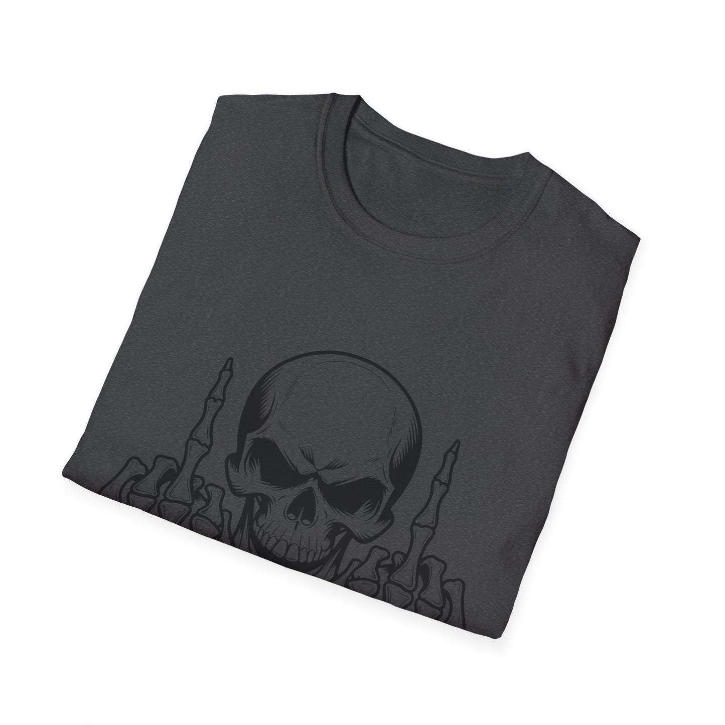 Skull Middle Finger Tee