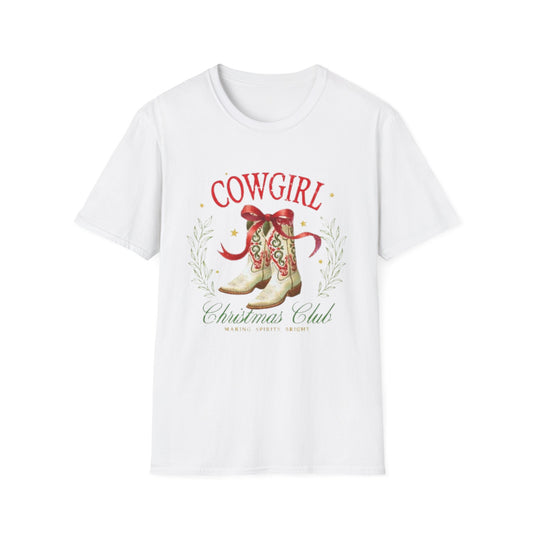 Cowgirl Christmas Club Tee - Unisex Tee