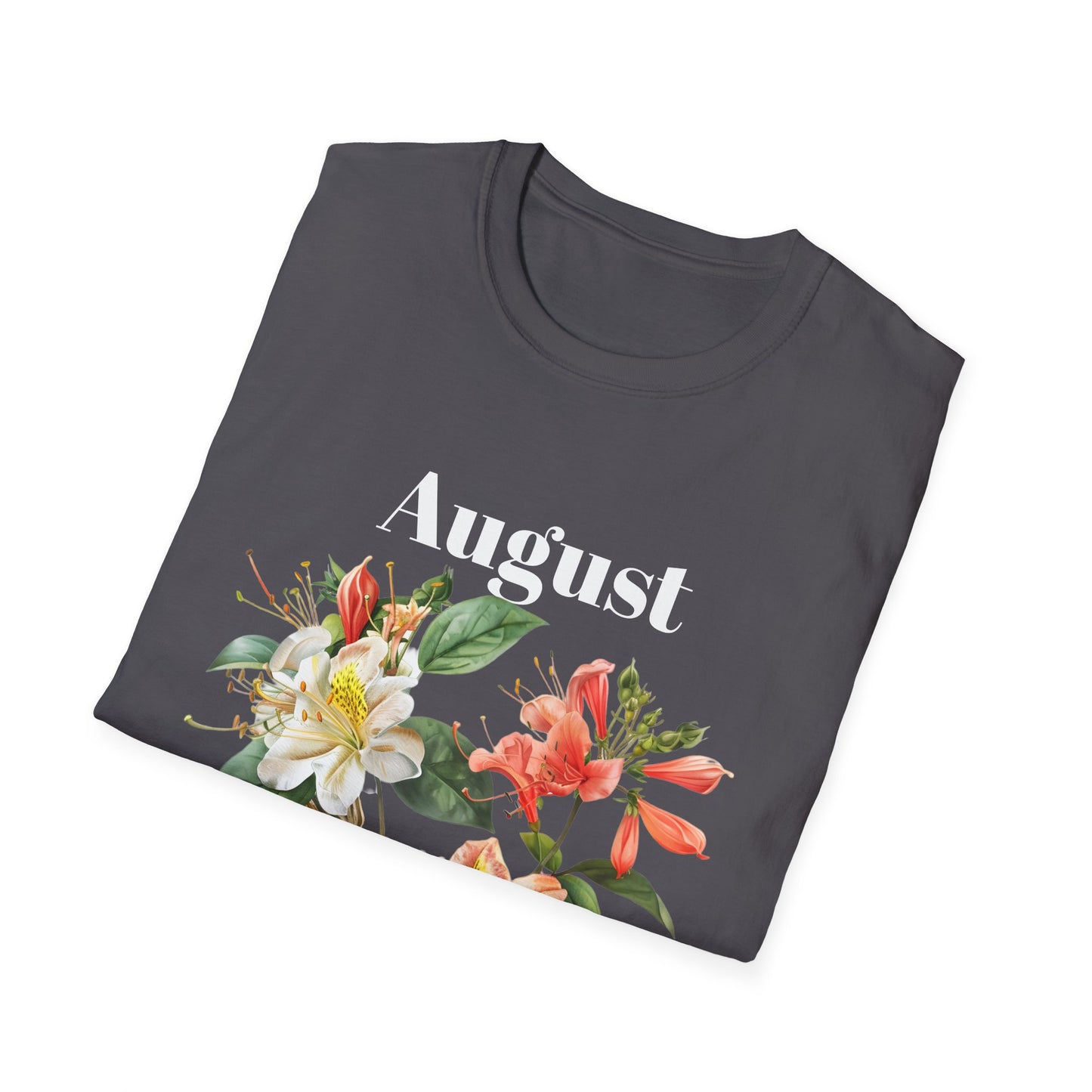 Birth Month Flower Tee - August