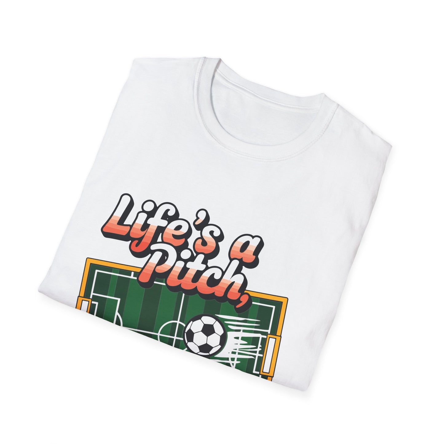 Life's a Pitch, Play Hard Tee