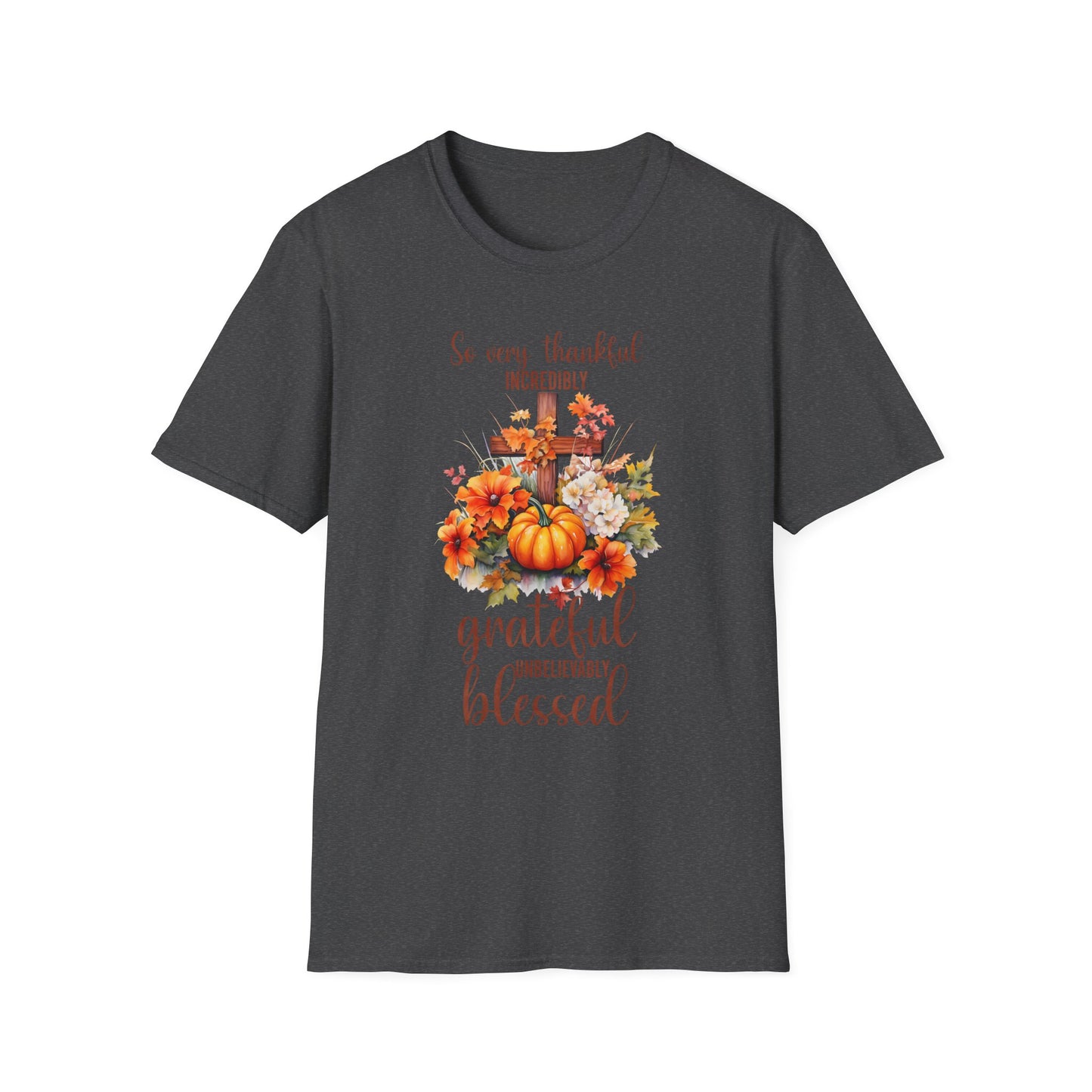 Thankful Grateful Blessed Unisex Tee