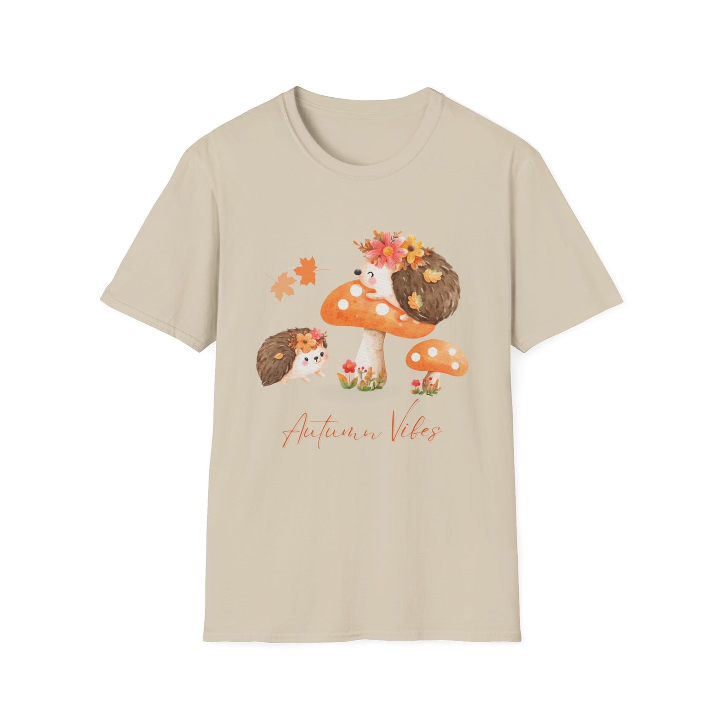 Autumn Vibes Hedgehogs T-Shirt