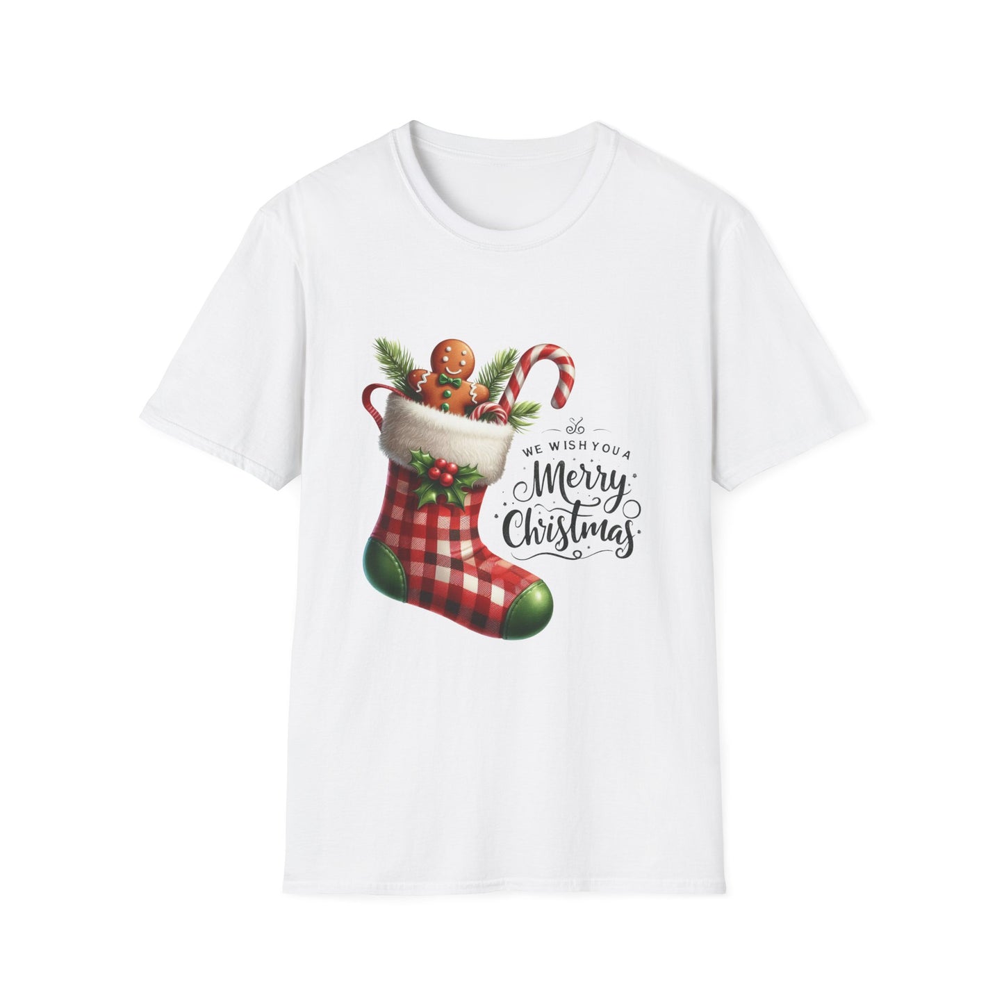 Christmas Stocking Unisex Tee